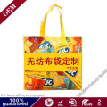 Customized Reusable PP Non Woven Bags for Shopping Packing with Die Cut Handle Flat Handle